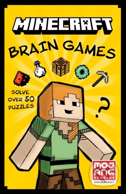 Kniha: Minecraft Brain Games (Mojang AB)