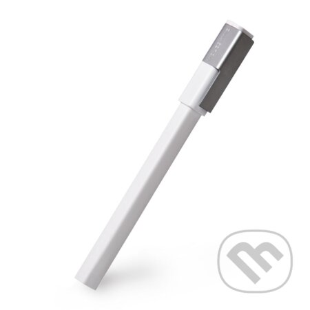 Moleskine - guličkové pero Plus (biele), Moleskine
