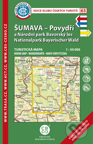 Kniha: Turistická mapa Šumava - Povydří (Malované Mapy)