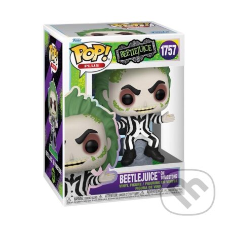 Funko POP Plus: Beetlejuice - Beetlejuice on Tombstone #1757