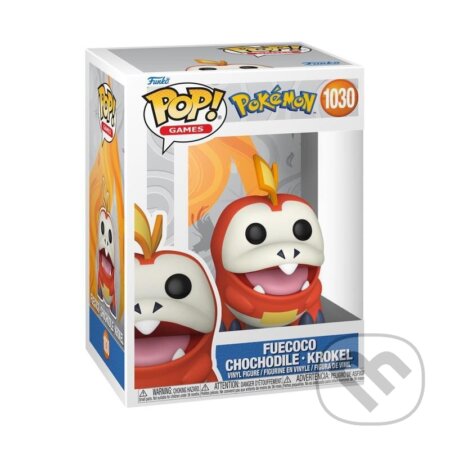 Funko Pop! 1030 Pokémon Fuecoco Chochodile Krokel