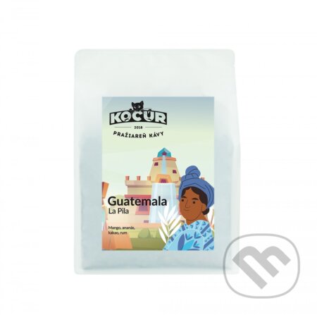 Kávy a čaje: Guatemala La Pila (Kocúr). Kocúr, 2025