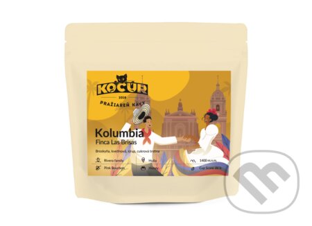 Kávy a čaje: Kolumbia Las Brisas (Kocúr). Kocúr, 2025