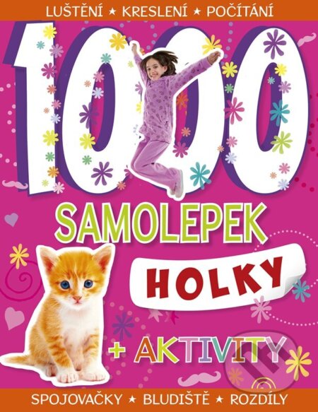 1000 samolepek – Holky - kolektív autorov - kniha z kategorie Úkoly pro děti