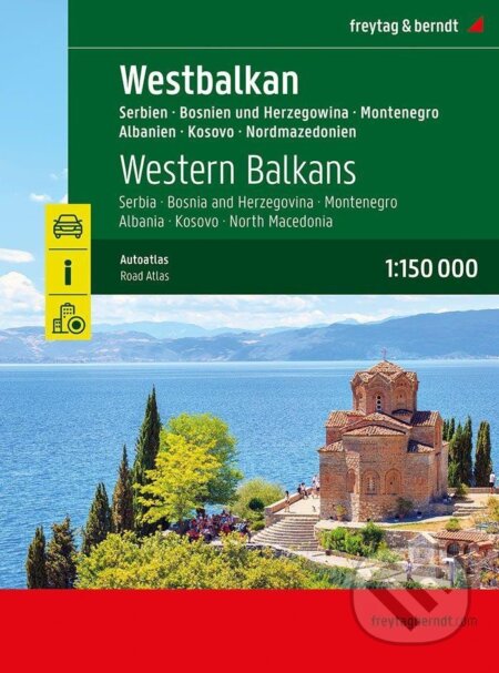 Kniha: Západný Balkán 1: 150 000 (freytag&berndt)