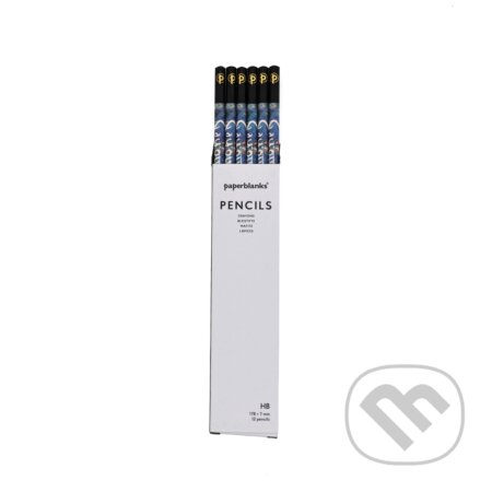 Paperblanks - sada 12 tužiek Monet, Water Lilies