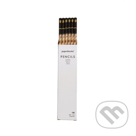 Paperblanks - sada 12 tužiek Klimt, The Kiss