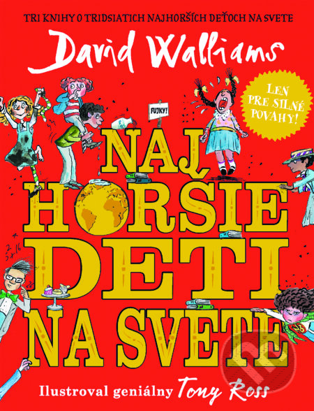 Kniha: Najhoršie deti na svete (3-dielny set) (David Walliams)