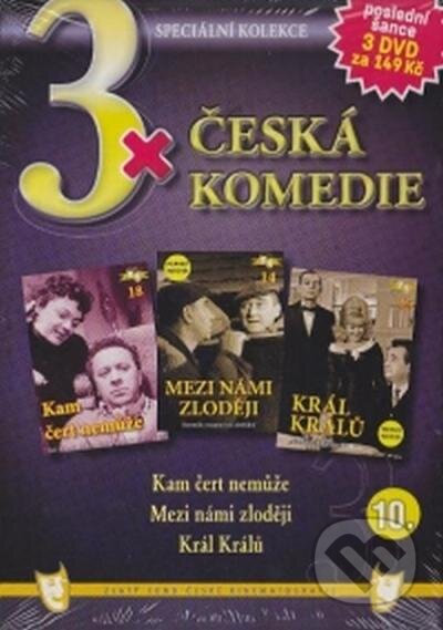 3x Česká komedie X, Filmexport Home Video, 2010