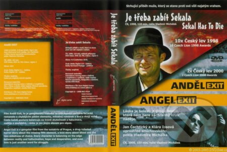 Je třeba zabít Sekala + Anděl exit - Vladimír Michálek, Bonton Film, 2000