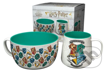 Keramický set Harry Potter: Erby Bradavických internátov