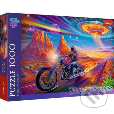 Puzzle Szalena jízda 1000 dílků