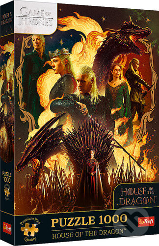 Puzzle: Premium Plus Hra o trůny Rod draka (Trefl)