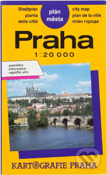 Kniha: Praha 1:20 000 : plán města (). , 1991