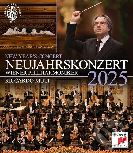 Film: Riccardo Muti  & Wiener Philharmoniker:  Neujahrskonzert 2025 /  New Year'S Concert 2025 / Concert (Wiener Philharmoniker) (DVD)