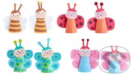 Prvé strihanie Zvieratká s krídlami (Haba Craft Kit Kreatívna sada)