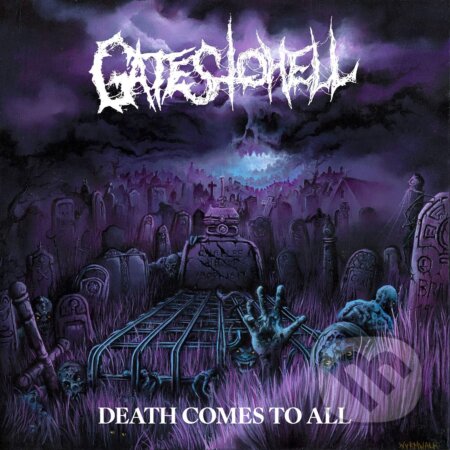 Hudobné CD: Gates To Hell:  Death Comes To All / Purple White LP (Hudobné albumy)