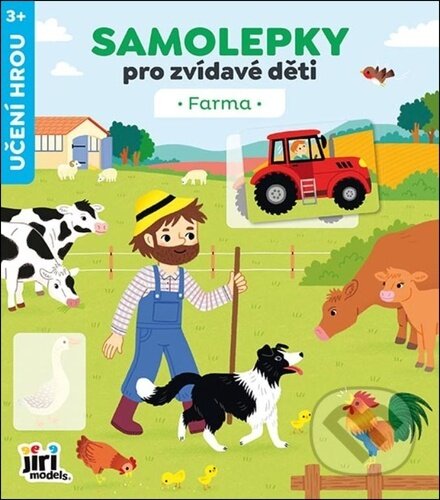 Kniha: Samolepky pro zvídavé děti Farma (Jiří Models)