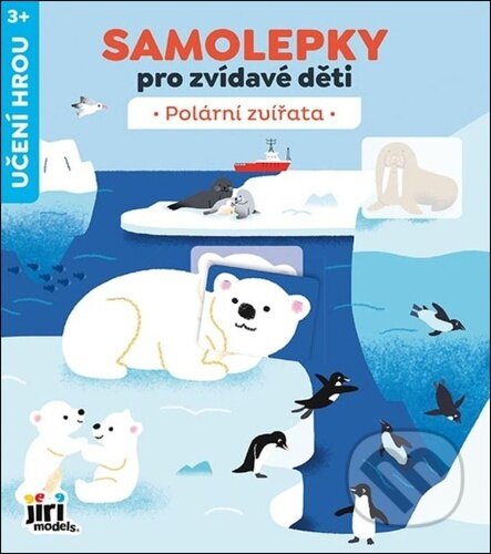 Kniha: Samolepky pro zvídavé děti Polární zvířata (Jiří Models)