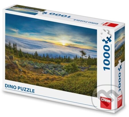 Puzzle Pohled z Ještědu s 1000 dílky