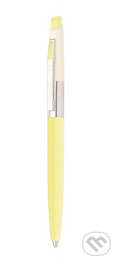 Kuličkové pero ICO 70 Retro - pastel žluté