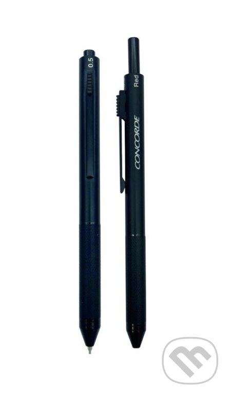 Kuličkové pero CONCORDE Chameleon 4v1 - černé tělo