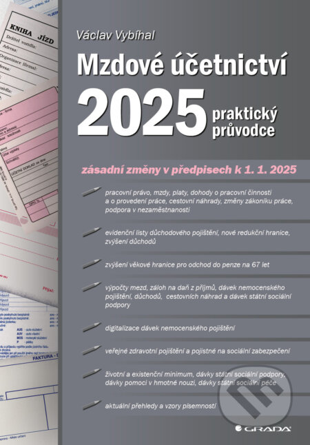 E-kniha: Mzdové účetnictví 2025 (Václav Vybíhal)