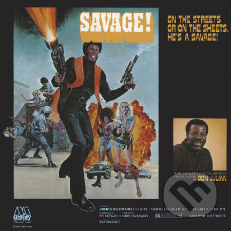 Don Julian:  Savage! / Orange LP - Don Julian