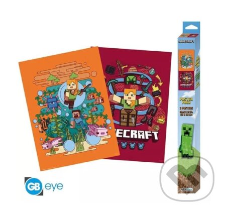 Minecraft Set plagátov 2 ks (ABYstyle)