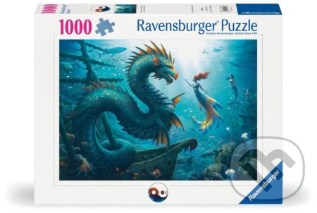 Ravensburger puzzle tajemství mořských příšer 1000 dílků