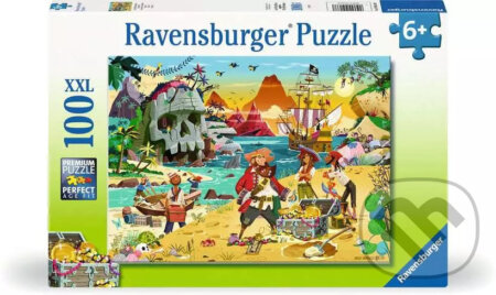 RAVENSBURGER Dobrodružství pirátů XXL 100 dílků