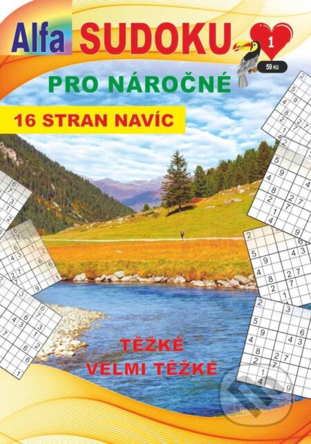 Sudoku pro náročné 1/2025 Alfasoft s.r.o.