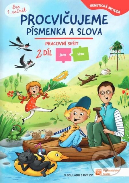 Kniha: Procvičujeme písmenka a slova 2 Jaro/Léto (Taktik)