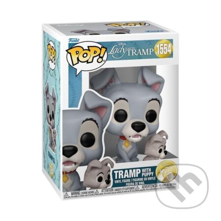 Funko POP Disney: Lady and the Tramp - Tramp with Puppy #1554