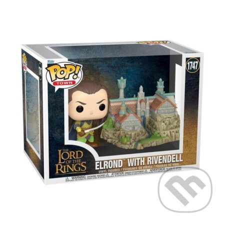 Funko Pop! 1747 The Lord Of The Rings Elrond With Rivendell