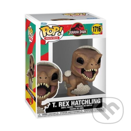 Funko POP Movies: Jurassic Park - Tyrannosaurus Rex Hatchling #1716 (Funko). Funko, 2025