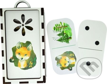Domino Lesní zvířátka - hra z kategorie Domino, hlavolamy