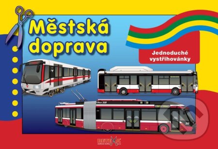 Městská doprava (Jednoduché vystřihovánky)