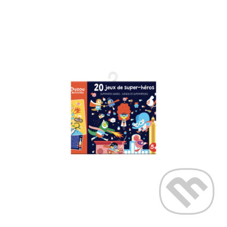 AUZOU 20 hier a aktivít s fixkou SUPER HRDINOVIA