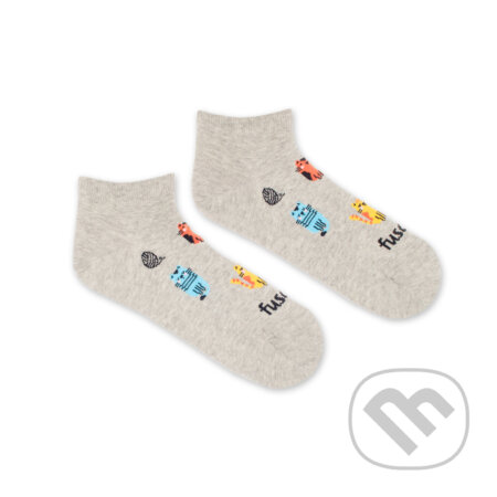 Ponožky Podkotník Mačky L (Veľkosť L (43 - 46))