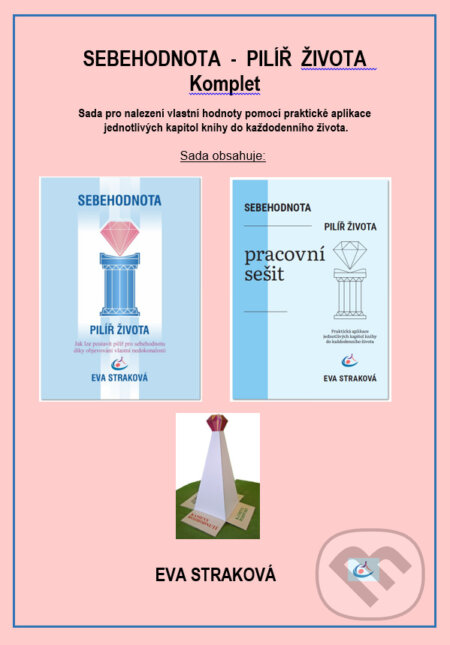 Kniha: Komplet Sebehodnota - Pilíř života (Eva Straková)