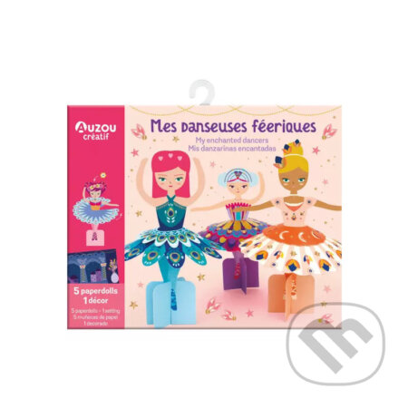AUZOU 3D skladačka Tanečnice 5 ks