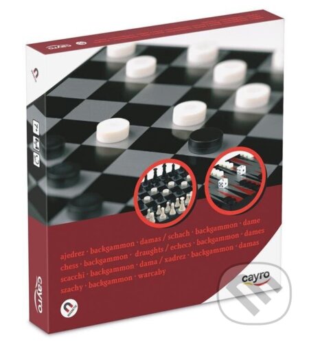 Šachy & Dáma & Vrhcáby magnetické