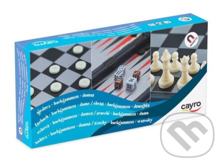 Šachy & Dáma & Vrhcáby magnetické