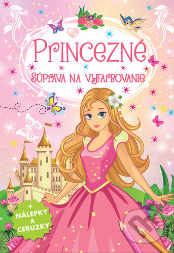 Kniha: Princezné súprava na vyfarbovanie (Foni book)