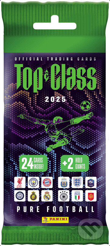 Spoločenská hra: Panini Top Class 2025 Fatpack booster ()