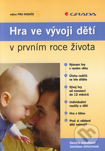 Hra ve vývoji dětí v prvním roce života - Daniela Sobotková, Jaroslava Dittrichová, Grada, 2006