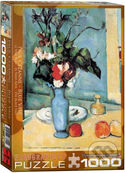 Modrá váza - Paul Cezanne, EuroGraphics, 2017