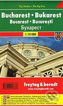 Bucharest 1:10 000, freytag&berndt, 2017