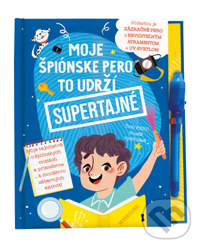 Kniha: Moje špiónske pero to udrží supertajné! (YoYo Books)